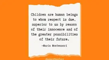 Montessori philosophy in practice with guided learning environment